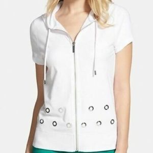 Michael Kors Grommet Hoodie S